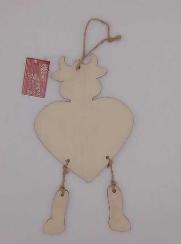 Sagoma sottile mucca - , cuore