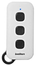 BALLAN RADIOCOMANDO TELECOMANDO TS02 LED BLU 433.92 MHz 3 CANALI ROLLING CODE