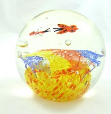 Sfera vetro ferma carte - sfera,