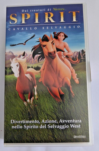 Vhs spirit cavallo - vhs, selvaggio