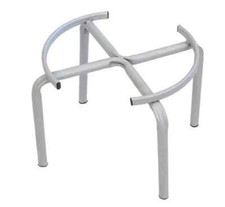 PIEDISTALLO X CONTENITORE FUSTO OLIO ACCIAIO FINO A 50 LT DIAMETRO 38 CM