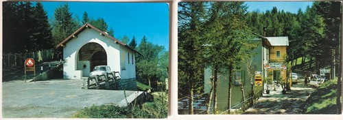 Coppia cartoline capanna - coppia,