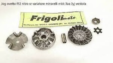 JOG OVETTO 50 F12 NITRO SR MINARELLI KIT VARIATORE ORIGINALE VENTOLA PULEGGIA