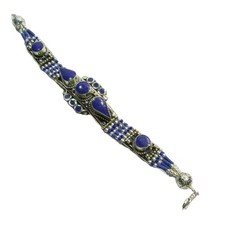 Bracciale argento tibetano - bracciale, in