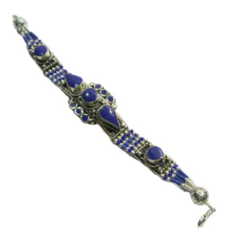 Bracciale argento tibetano - bracciale, in