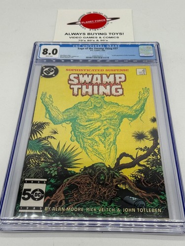 Swamp thing cgc 0 - #37, dc