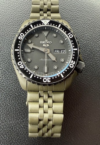 Cerakote stealth seiko skx007 - cerakote,