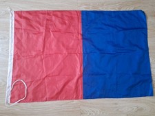 BANDIERA CALCIO ROSSOBLU MOD