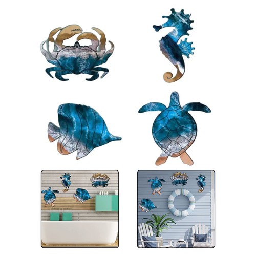 Metal marine animal - metal,