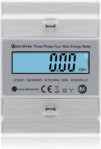 Contatore elettrico trifase - elettrico,