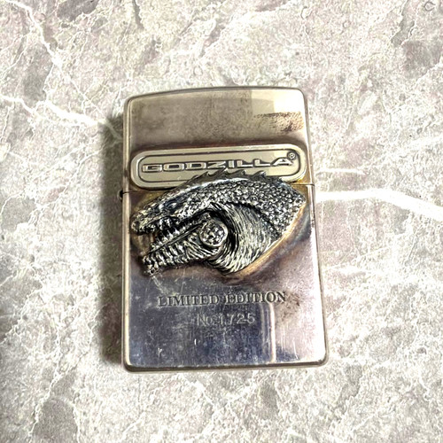 Accendino zippo godzilla - accendino,