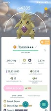Pokemon Tiranitar Shiny 2019 Fortunato Garantito 
