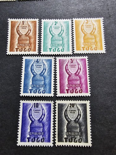 Francobollo togo tasse - francobollo,