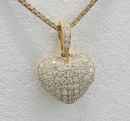 Ciondolo diamante cuore