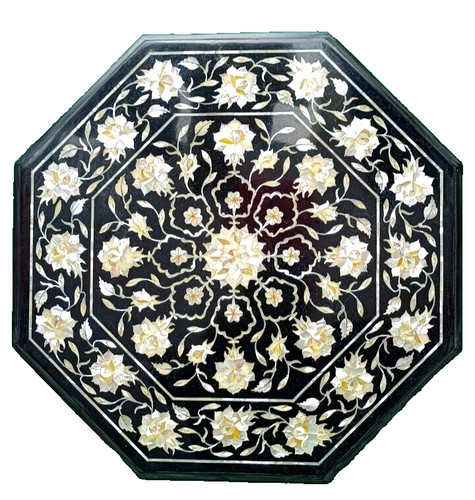 Handmadmarble round coffee - handmadmarble,
