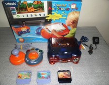 V.SMILE CONSOLE V-TECH + ART STUDIO W/PEN E GIOCHI 