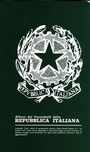 Italia blocco fogli album - italia,