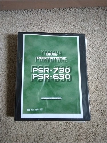 Yamaha psr 730 - yamaha, manuale
