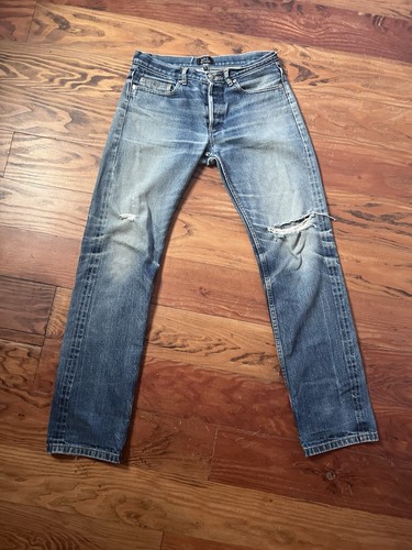 Jeans uomo denim blu - a.p.c.,