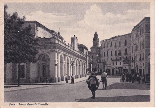Cartolina gaeta piazza - cartolina,