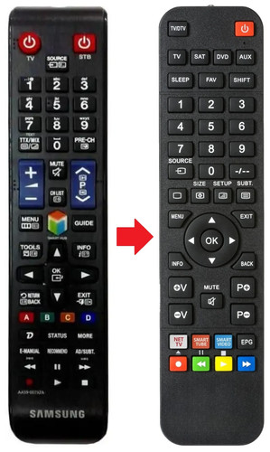 Telecomando adatto per - , samsung
