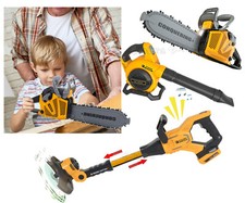 Decespugliatore Soffiatore Foglie Motosega Trapano Giocattolo con Suoni e Luci