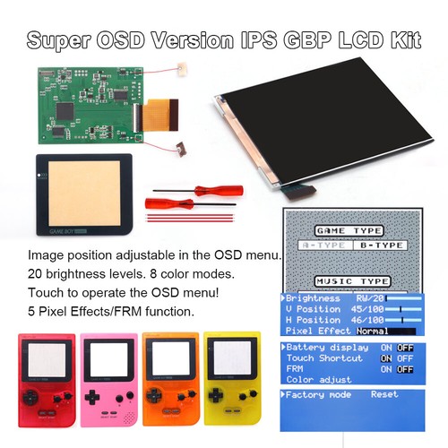 Touch control osd game - touch, boy