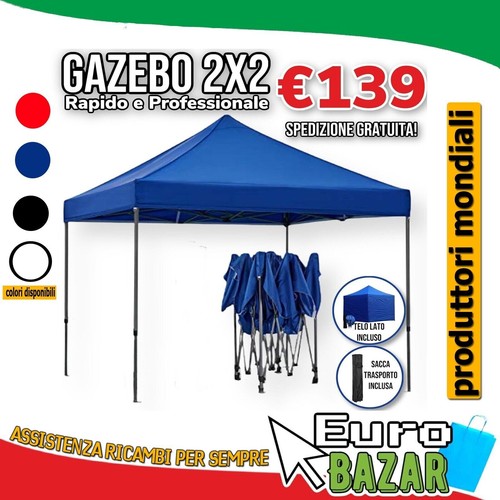 Gazebo rapido 2x2 giardino - rapido,