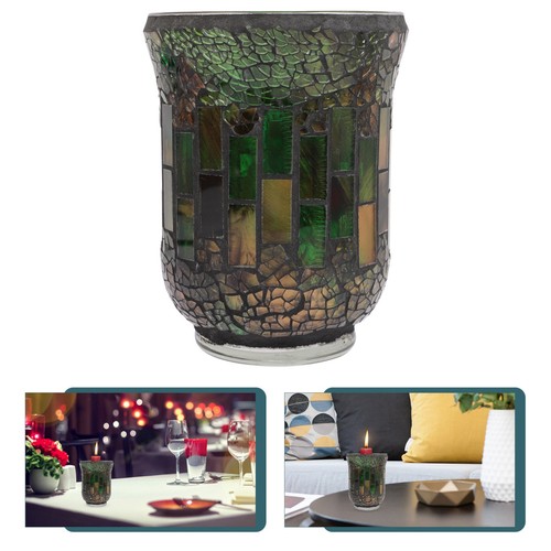 Porta candele mosaico - porta,