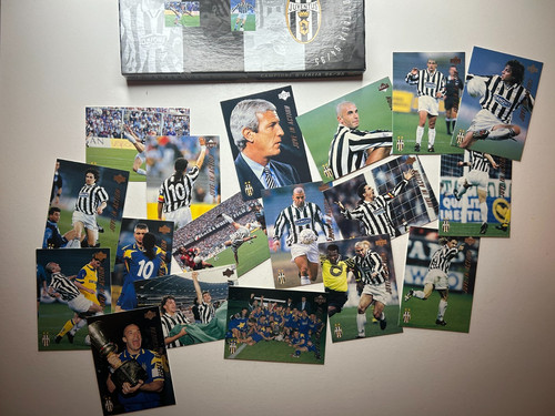 Cofanetto upper deck juventus - cofanetto,
