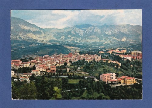 Amatrice panorama viaggiata