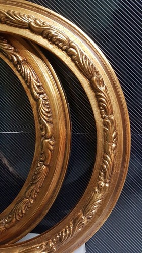 Cornici tonde ovali oro arg - tonde, oro+arg