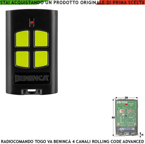Trasmettitore benincà go - trasmettitore,