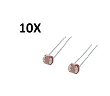 10X FOTORESISTENZE LDR sensore