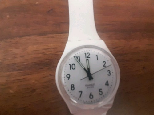 Orologio swatch just - swatch, white