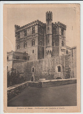 1950 - ANTICA CARTOLINA DI SIENA - CASTELLO DI BROLIO- FORMATO GRANDE