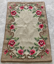 Tappeto vintage francese