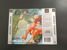 Disney Tarzan Gioco PS1 PLAY STATION 1 - PAL  Solo Cover Posteriore 