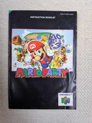 Mario party nintendo - mario, 64