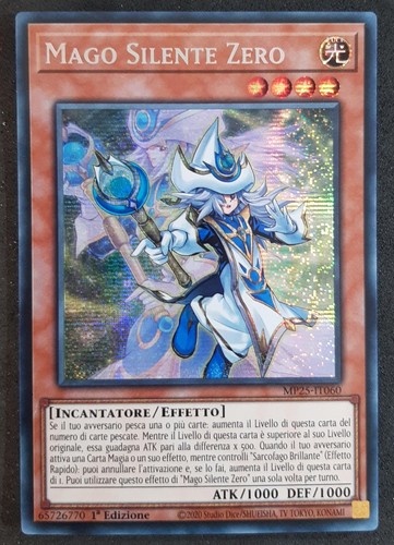 Mago silente zero rara segreta - mago,