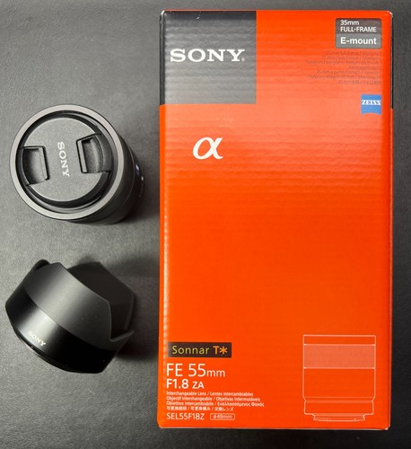 Sony sel55f18z 55mm 1 8 - 55mm, f/1.8