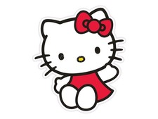 Sanrio Cuscino Hello Kitty Red