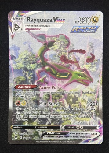 Rayquaza vmax 218 - 218/203, swsh07