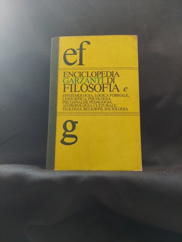 Enciclopedia garzanti - enciclopedia,