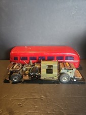 Autobus Radicon Rosso Giocattoli Moderni Vintage Anni 50 Funzionante a Batteria Leggi Descrizione