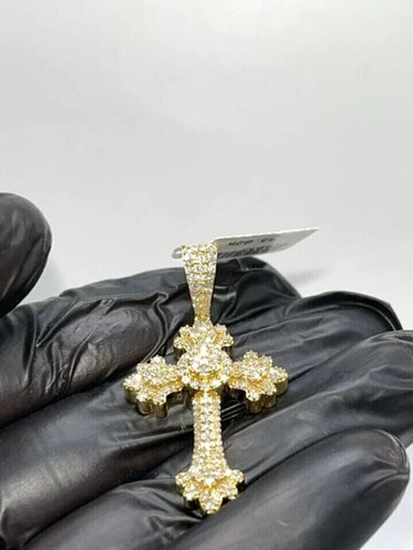 Ciondolo croce uomo - , placcato