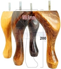 4 Gambe di ricambio mobili