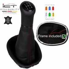 Leather ICT gear knob for