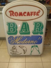 Insegna Luminosa Da Bar Romcaffe In Plexy Bifacciale Funzionante.