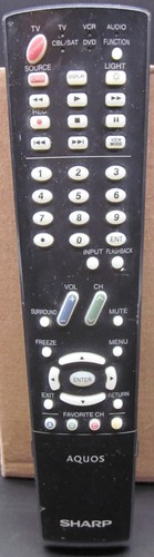 Sharp aquos ga535wjsa remote - aquos,